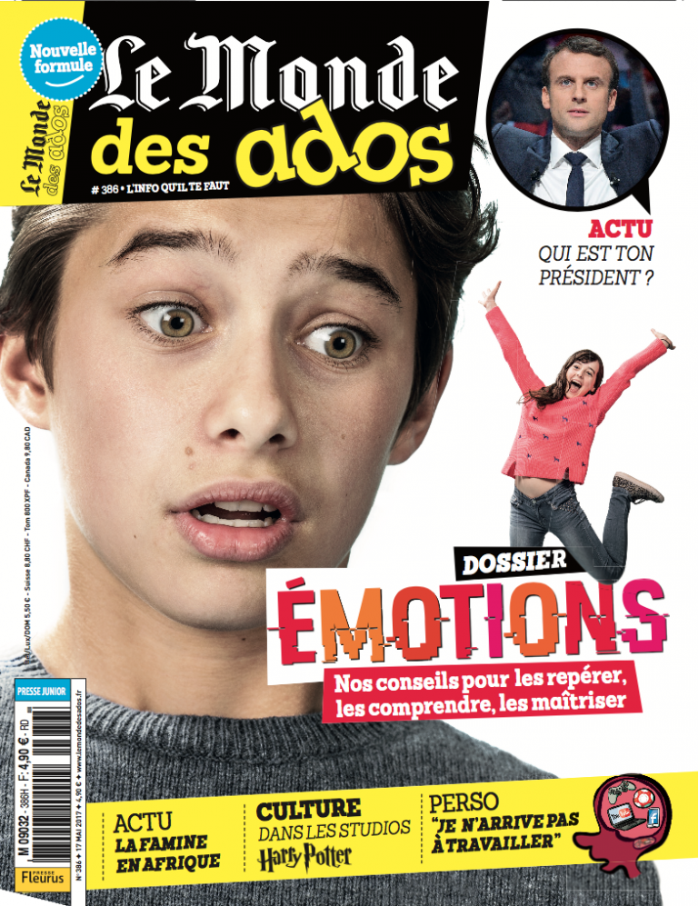 LE MONDE DES ADOS, le magazine des années Collège fait peau neuve